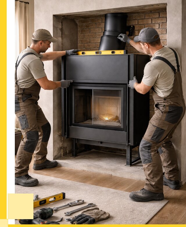 Установка каминных топок в Балахне под ключ от 18806 р. | ЭриданБлх