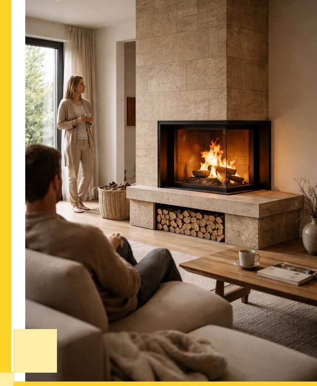 Угловые камины из кирпича установка в Балахне от 156720 р. ЭриданБлх