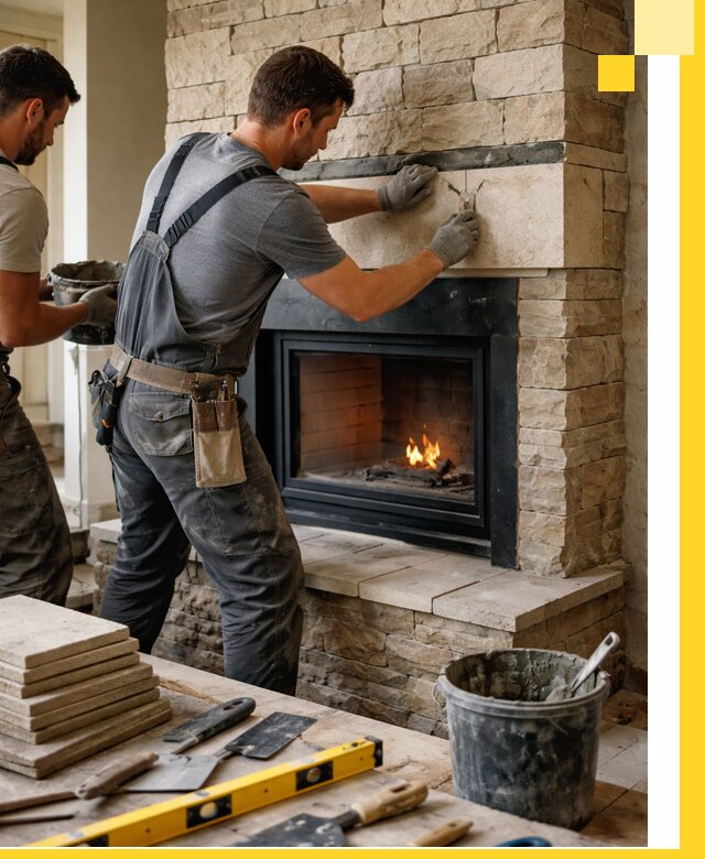 Проектирование и установка открытых каминов в Балахне