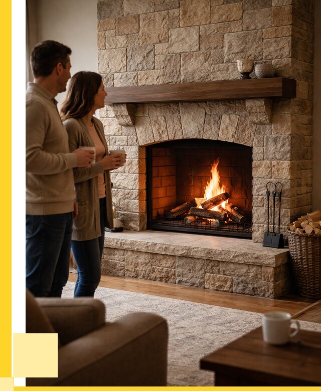 Каменные камины на заказ в Балахне от 188064 р. | ЭриданБлх