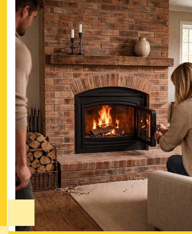 Кирпичные камины под ключ в Балахне от 156720 р. | ЭриданБлх