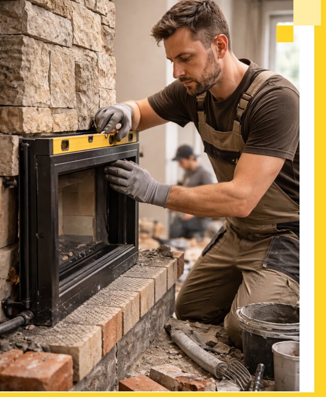 Дровяные камины под ключ в Балахне: монтаж, обустройство