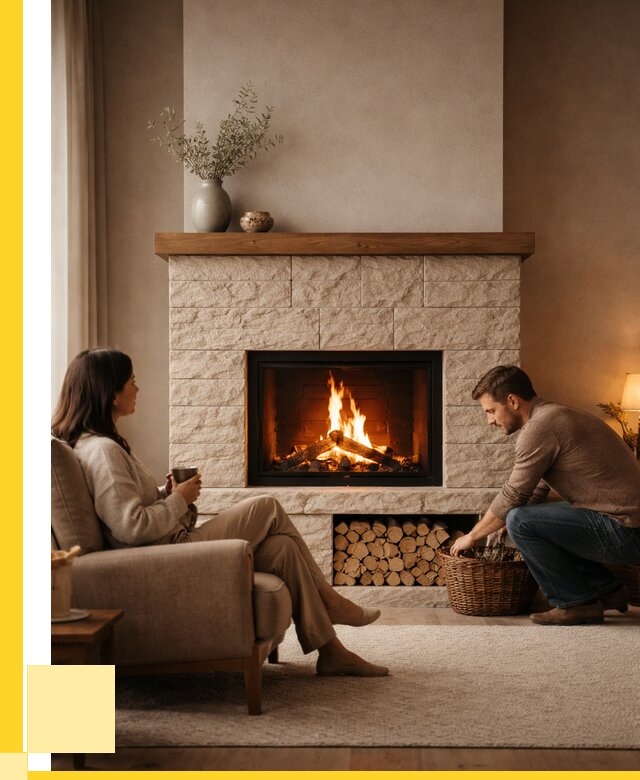 Камины для дома в Балахне под ключ от 156720 р. | ЭриданБлх