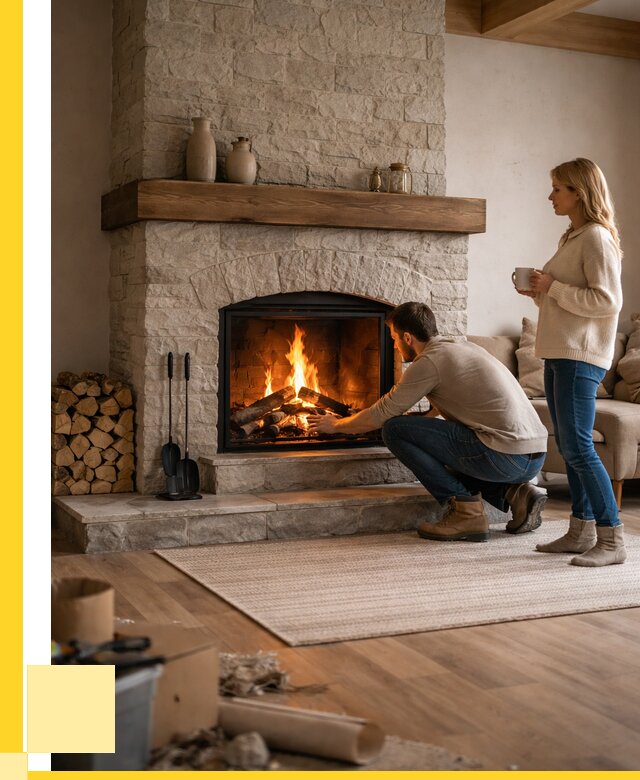 Камины для загородного дома в Балахне от 365680 р., ЭриданБлх