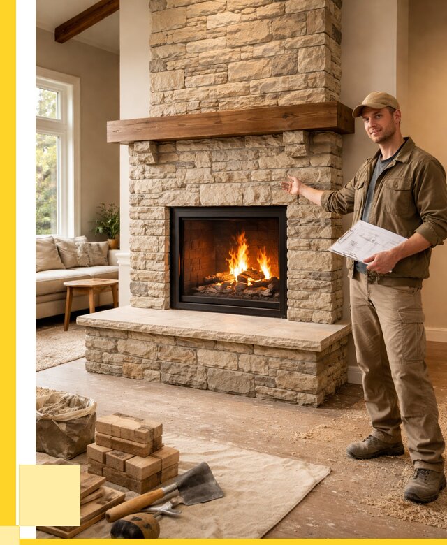 Камины под ключ в Балахне от 188064 р. | ЭриданБлх — установка