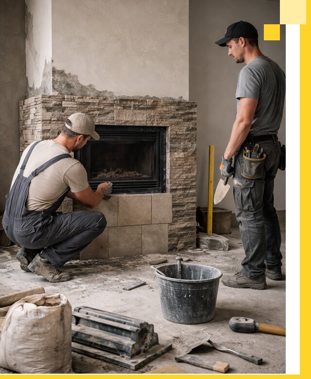 Камины под ключ в Балахне: проект, изготовление и монтаж