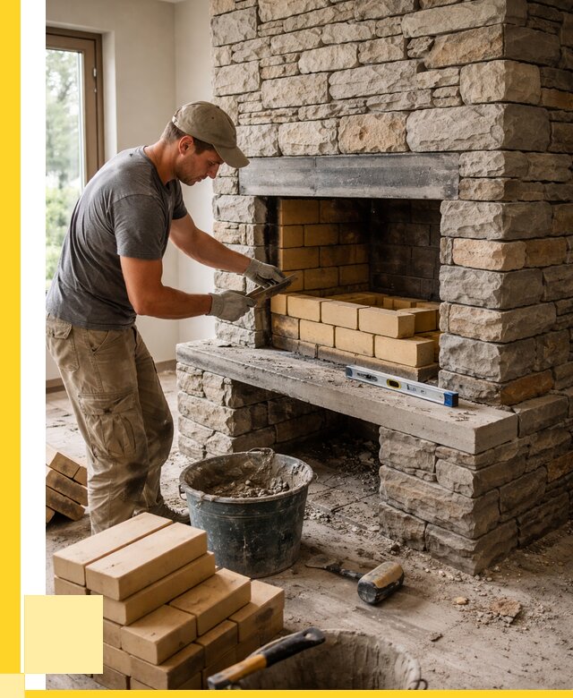 Кладка каминов и камина в Балахне от 26120 р. ЭриданБлх