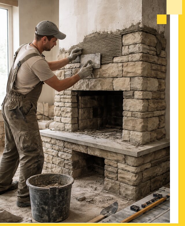 Строительство каминов под ключ в Балахне от проектирования до монтажа