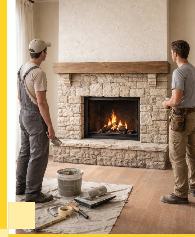 Отделка каминов в Балахне от 6791 р. под ключ | ЭриданБлх