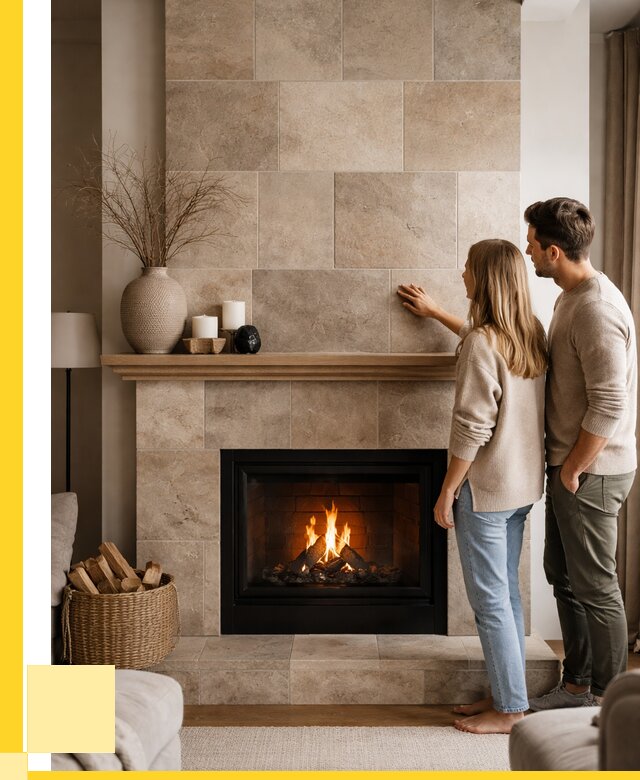 Облицовка каминов керамогранитом в Балахне от 4702 р. | ЭриданБлх