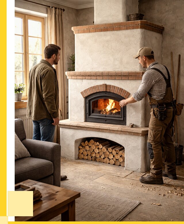 Печи камины в Балахне: кирпичные, изразцовые от 62688 р. | ЭриданБлх