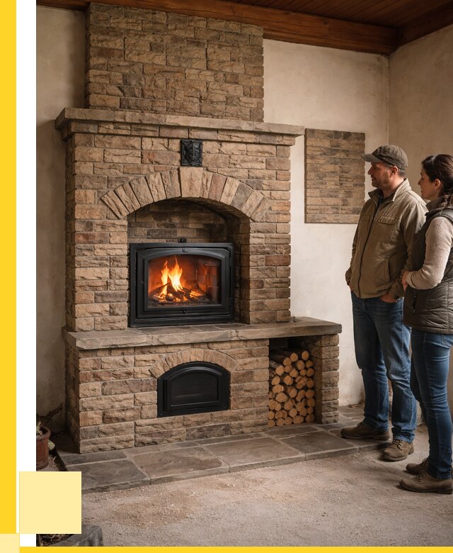 Кирпичная печь под ключ в Балахне от 156720 р. | ЭриданБлх