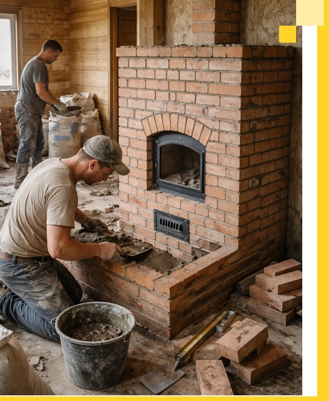 Профессиональное строительство печей в Балахне под ключ