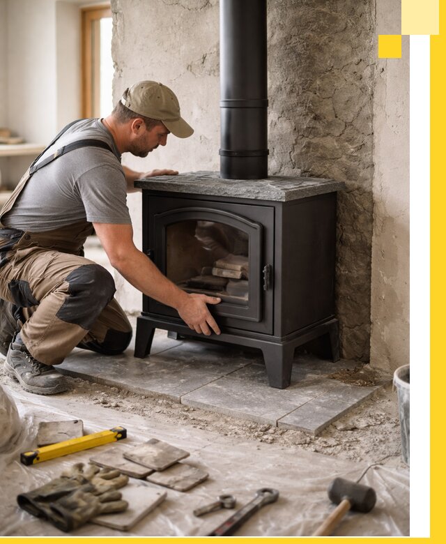 Профессиональный монтаж печей и каминов в Балахне под ключ