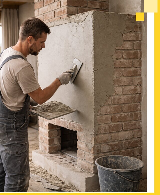 Отделка печей и облицовка каминов в Балахне под ключ