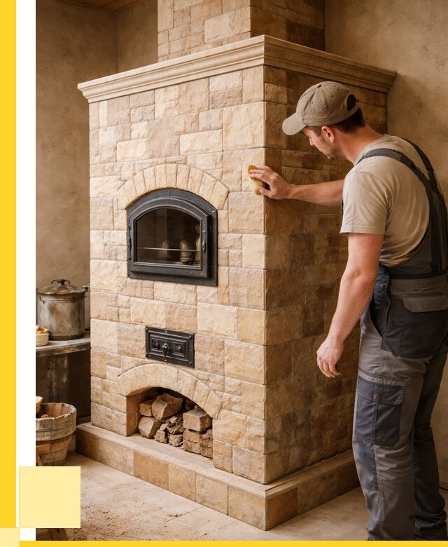 Облицовка печей в Балахне от 4702 р. под ключ | ЭриданБлх