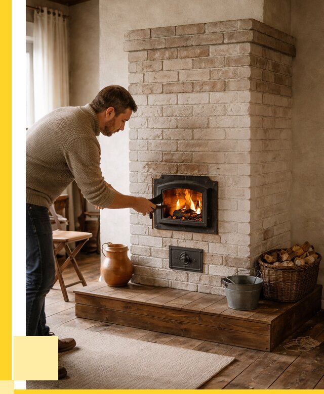 Печь голландка из кирпича в Балахне от 88808 р. | ЭриданБлх