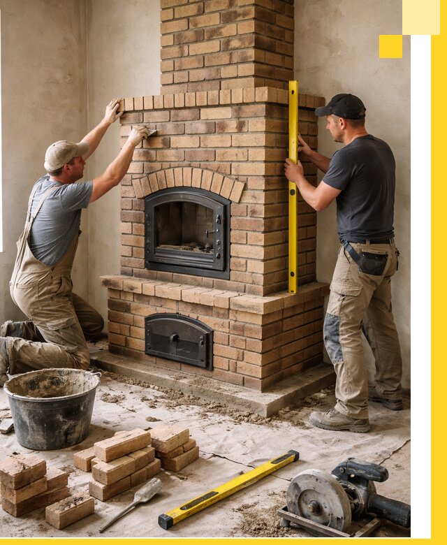 Продажа и установка печей и каминов для дома под ключ в Балахне