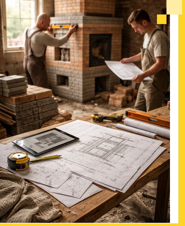 Проекты печей и каминов с индивидуальным дизайном в Балахне