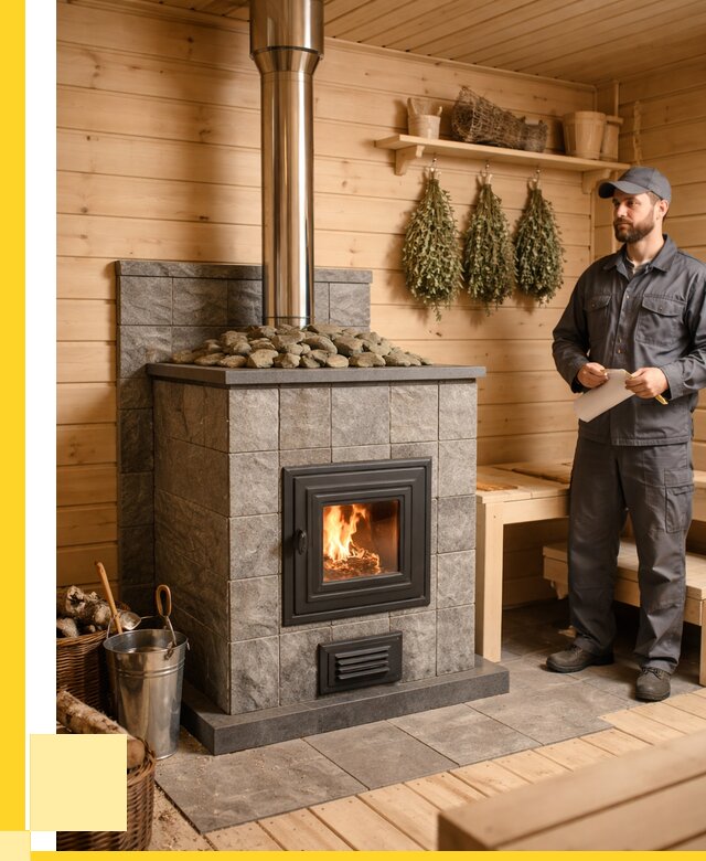 Печи для бани под ключ в Балахне от 125376 р. | ЭриданБлх