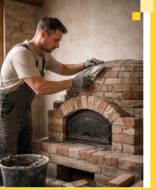 Изготовление и монтаж помпейских печей на заказ в Балахне