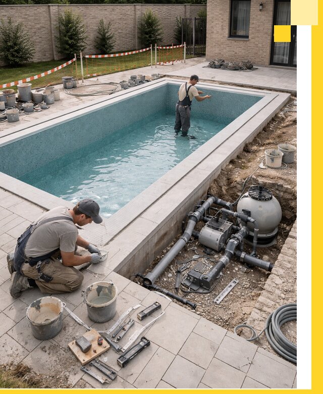 Строительство бассейнов под ключ в Балахне: проекты и монтаж