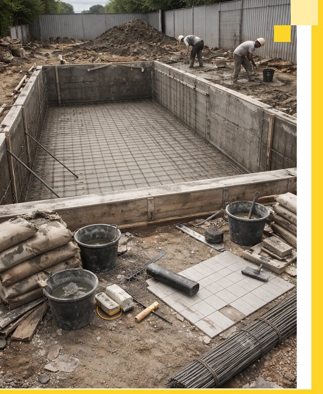 Строительство бассейнов под ключ в Балахне, дизайн и монтаж