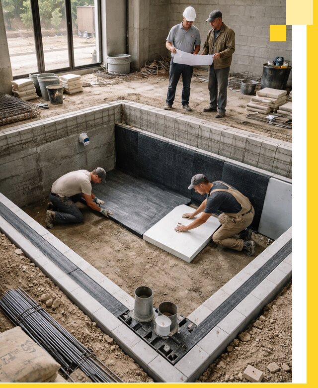 Проекты частных и общественных бассейнов под ключ в Балахне