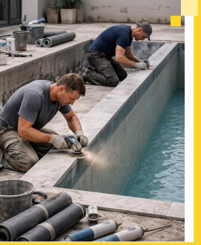 Профессиональный ремонт бассейнов под ключ в Балахне