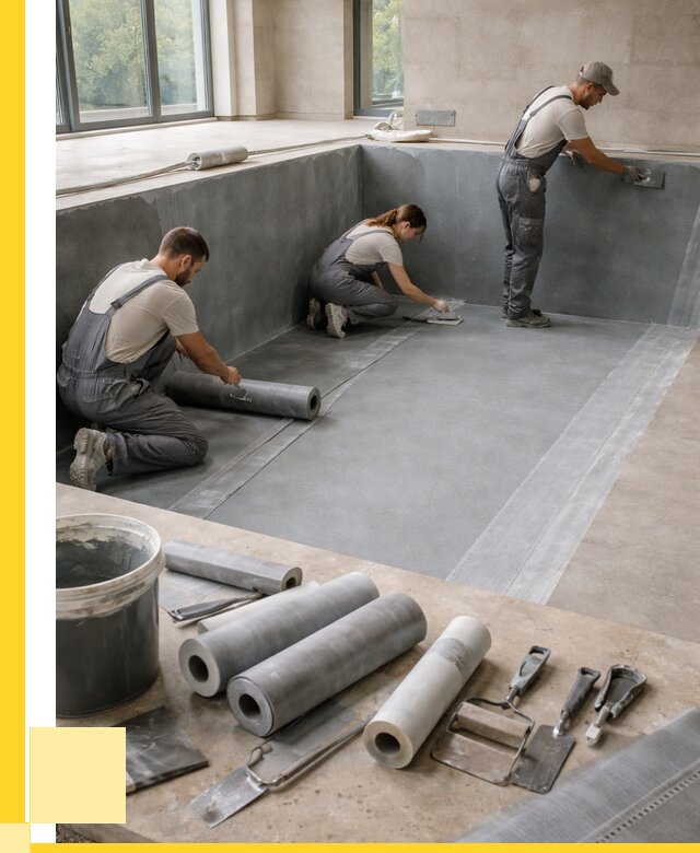 Гидроизоляция бассейнов в Балахне от 2090 р., ЭриданБлх