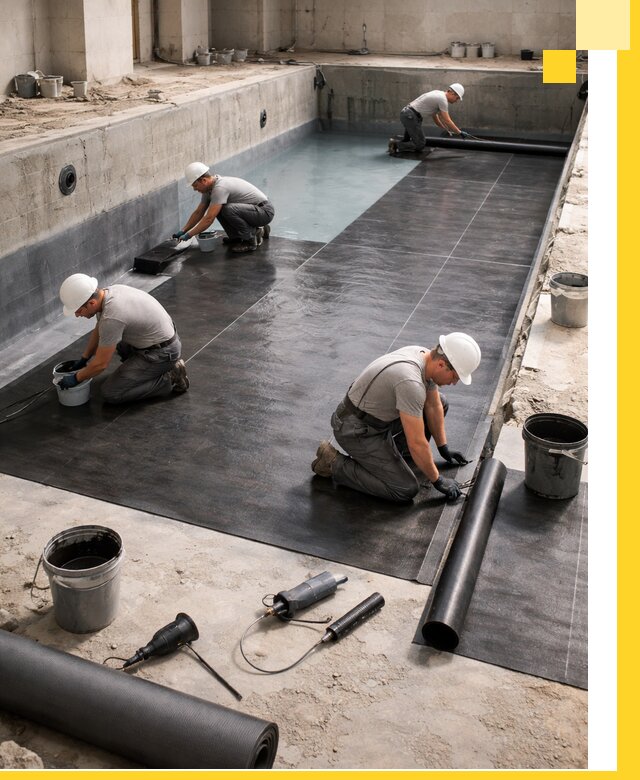 Профессиональная гидроизоляция бассейнов и чаш в Балахне под ключ