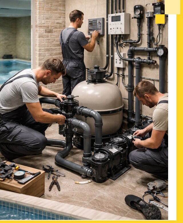 Комплексное оборудование для бассейнов под ключ в Балахне