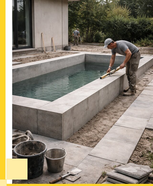 Строительство бетонного бассейна в Балахне от 1253760 р. | ЭриданБлх