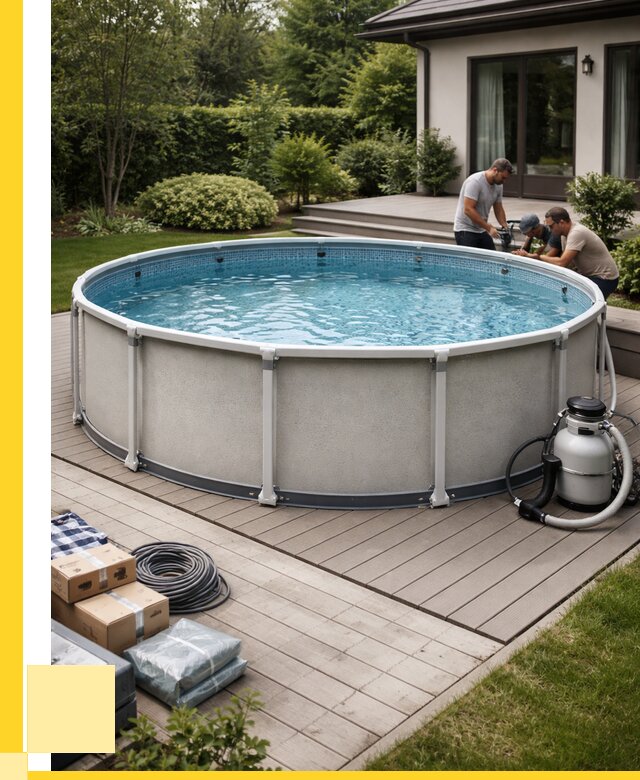 Купить каркасные бассейны в Балахне от 47016 р. | ЭриданБлх