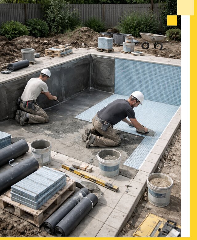 Проектирование и строительство стационарных бассейнов в Балахне