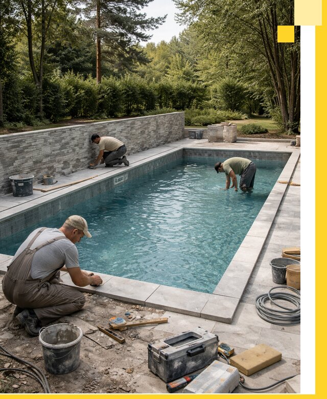 Проектирование и строительство частных бассейнов в Балахне