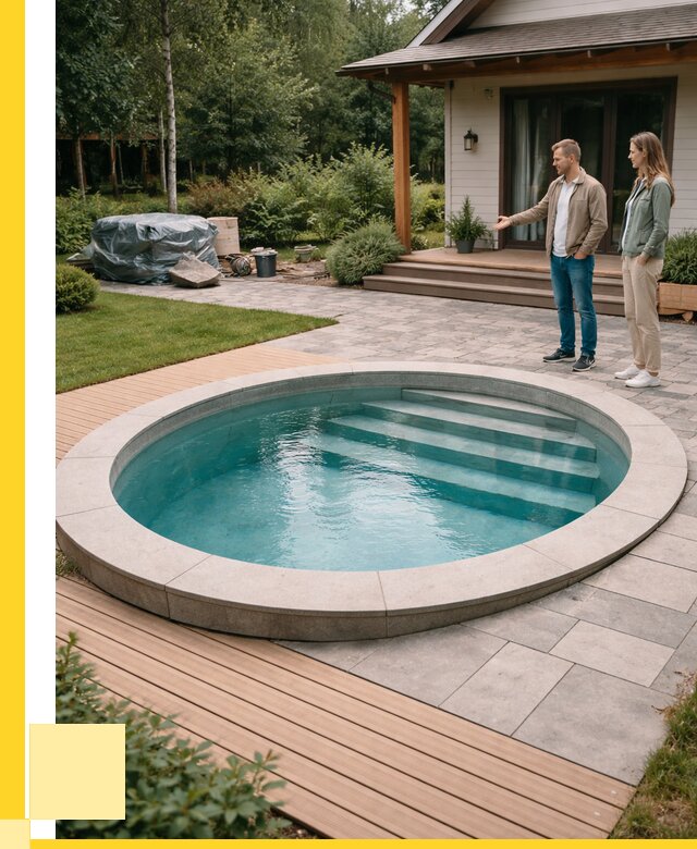 Бассейн на даче под ключ в Балахне от 208960 р., ЭриданБлх