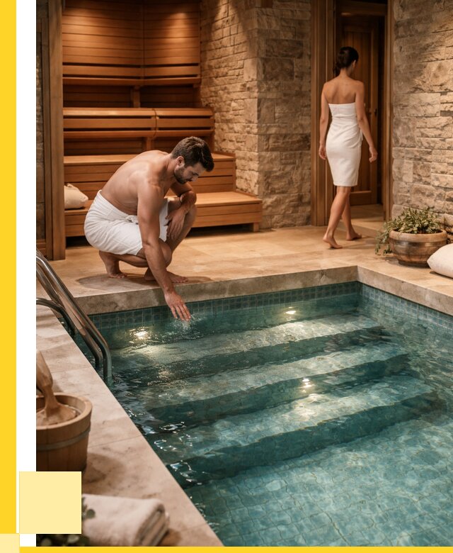 Сауна с бассейном под ключ в Балахне от 125376 р., ЭриданБлх