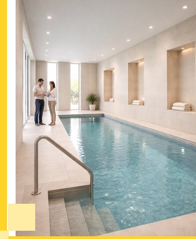 Бассейны в помещении под ключ в Балахне от 1567200 р. | ЭриданБлх