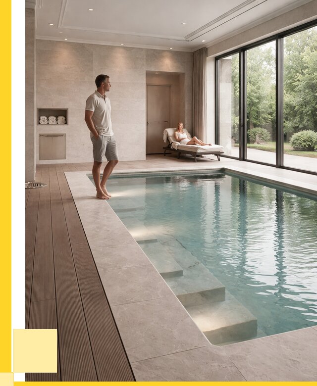 Бассейны в коттедже под ключ в Балахне от 1253760 р. | ЭриданБлх