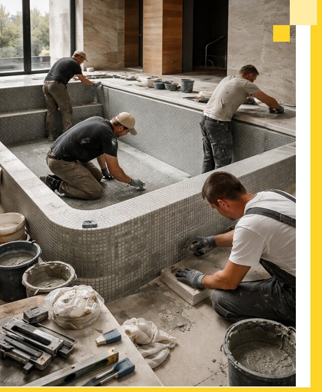 Строительство и установка СПА бассейнов под ключ в Балахне