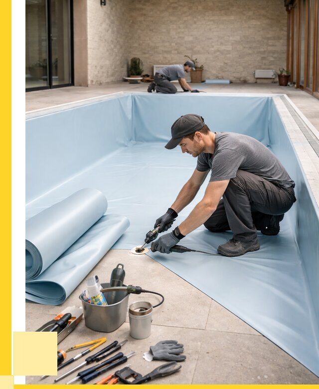 Пленка ПВХ для бассейнов в Балахне от 2612 р. | ЭриданБлх