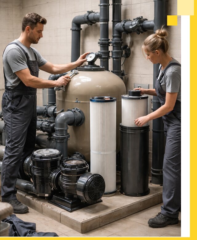 Фильтры и системы фильтрации для бассейнов в Балахне