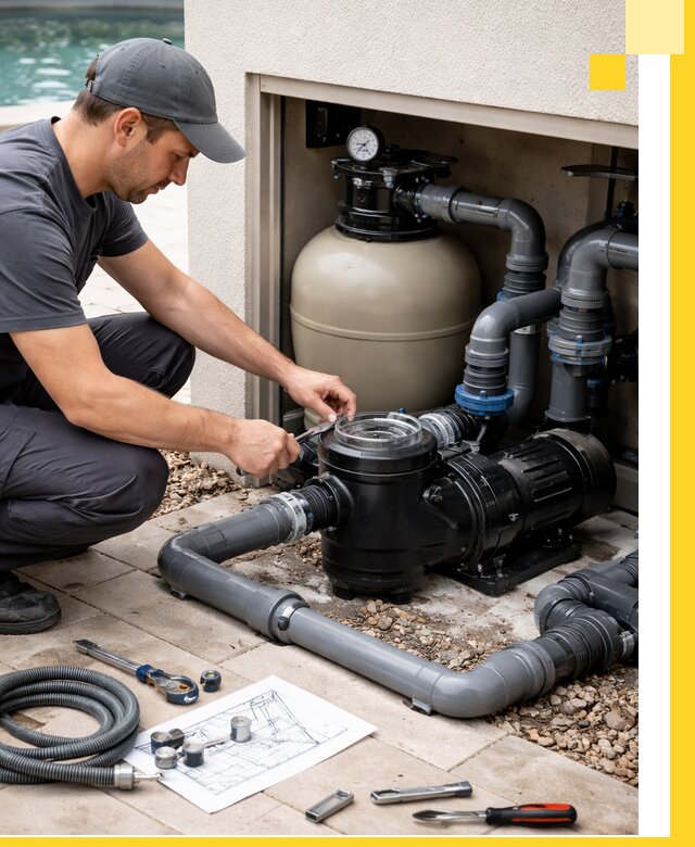 Поставка, монтаж и сервис насосов для бассейнов в Балахне