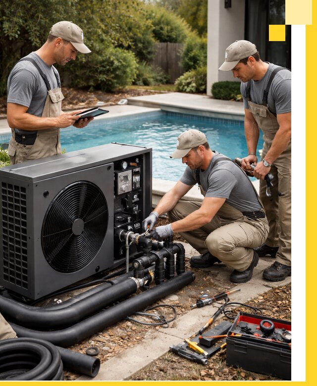 Проектирование и установка тепловых насосов для бассейнов в Балахне