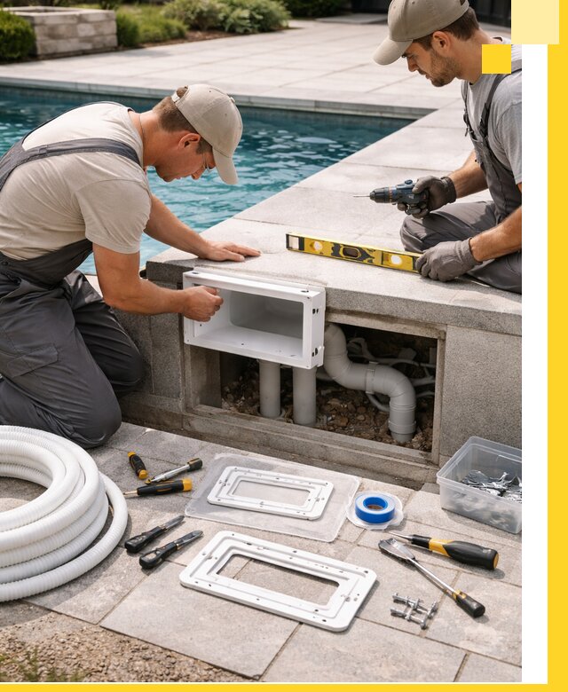 Поставка и установка скиммеров для бассейнов в Балахне