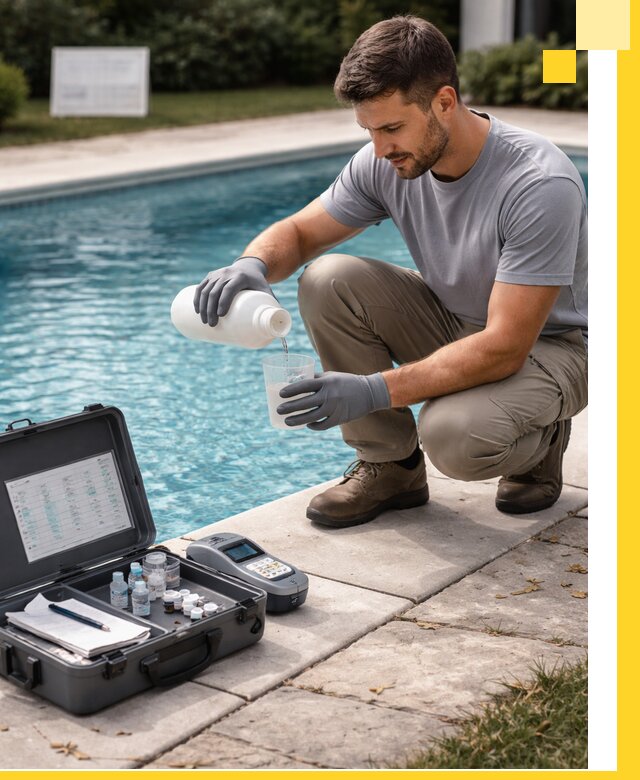 Профессиональная дезинфекция воды в бассейне в Балахне