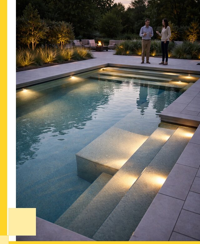 Освещение бассейнов в Балахне под ключ от 26120 р. | ЭриданБлх