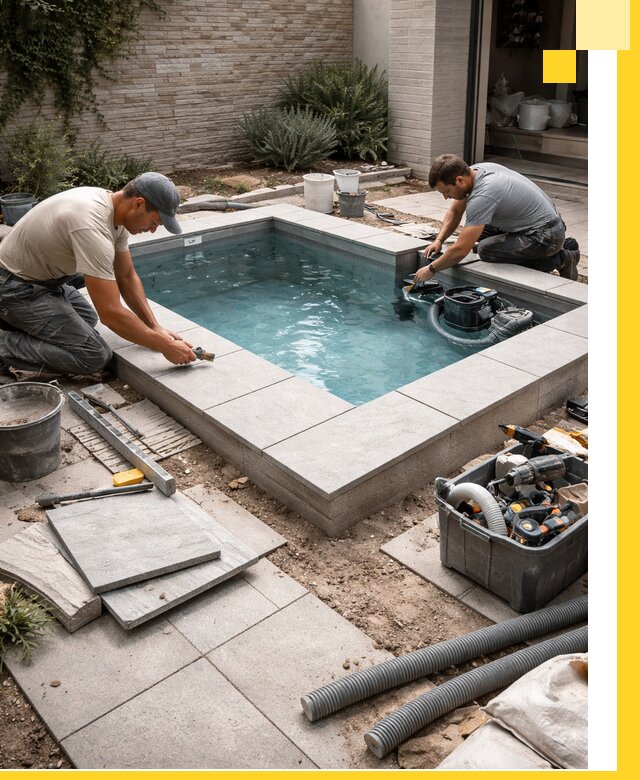 Мини бассейны под ключ в Балахне, дизайн и установка