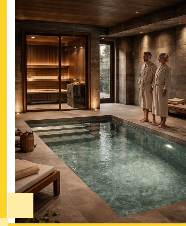 Сауна с большим бассейном в Балахне от 1253760 р. ЭриданБлх